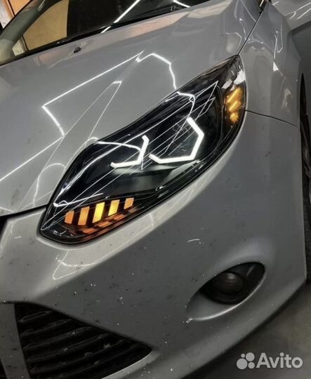 Комплект дхо для тюнинга фар Ford Focus 3 дорест