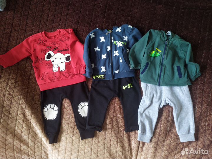 Вещи пакетом на мальчика 74