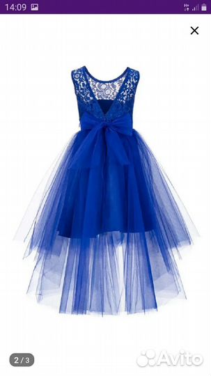 Платье для девочки на выпускной, новый год
