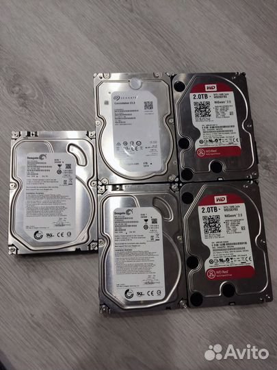 Жесткий диск SATA hdd 3.5, 1 и 2 Tb