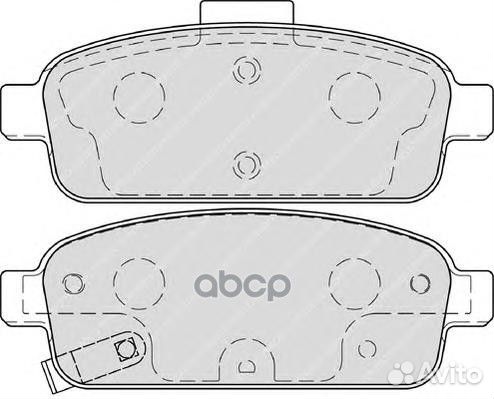 Колодки тормозные дисковые FDB4265 Ferodo