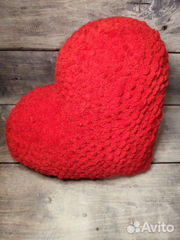 Подушка сердце ручная работа