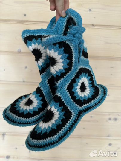 Тапочки домашние ручной работы