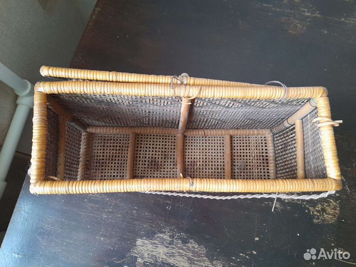 Корзинка плетеная Индонезия 1960 год