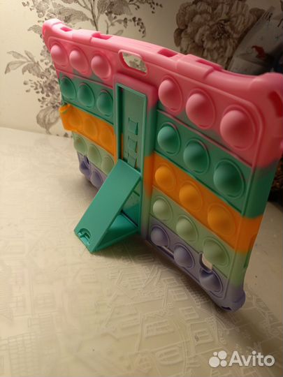 Мягкий силиконовый чехол подставка для планшета