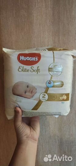 Подгузники хаггис elite soft 2
