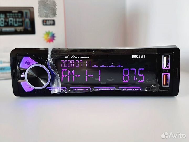 Автомагнитола Pioneer 1 din 5002BT