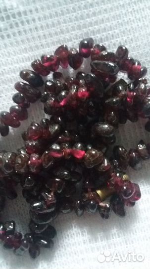 Бусы.Гранат СССР