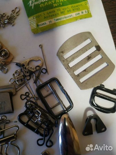 Крючки. Петли.Кнопки.ссср ранний