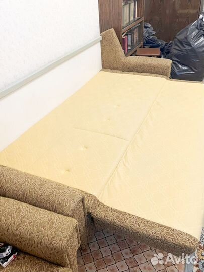 Диван и 2 кресла бу 225*80 диван. 85 *80 кресло