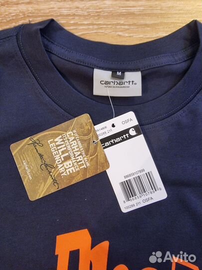 Футболка Carhartt синяя