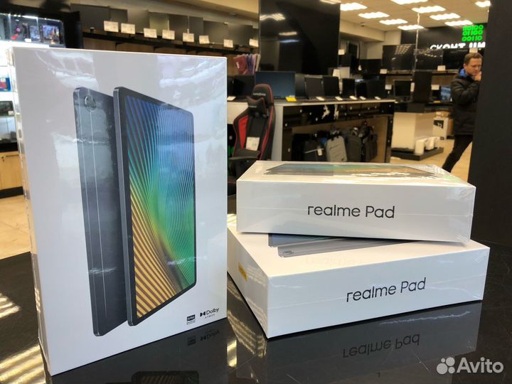 Новый Планшет realme Pad 6+128Gb Серый Wi-Fi