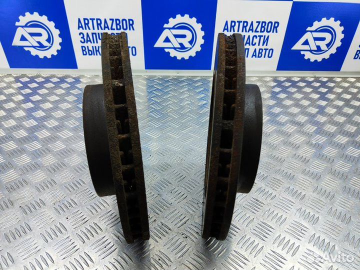 Диск тормозной передний Volkswagen Touareg 3.6 BHK