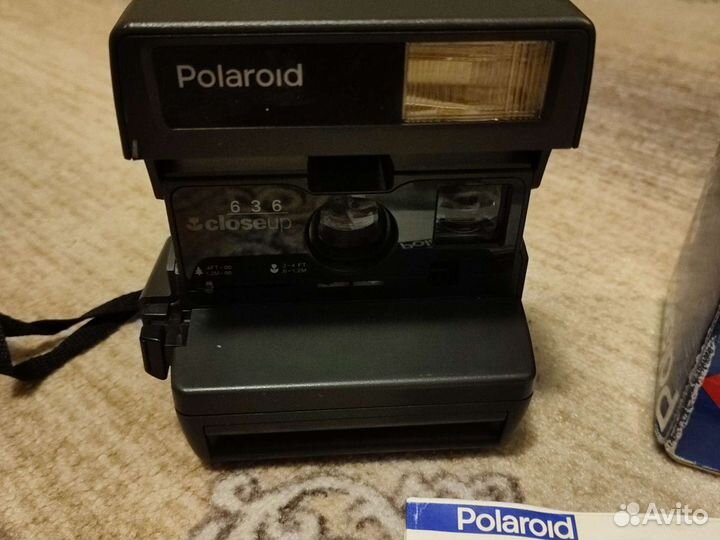 Polaroid 636 closeup