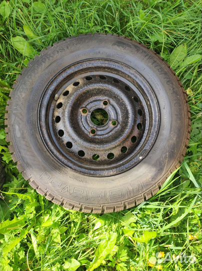 Штампованные диски r13 с зимней резиной