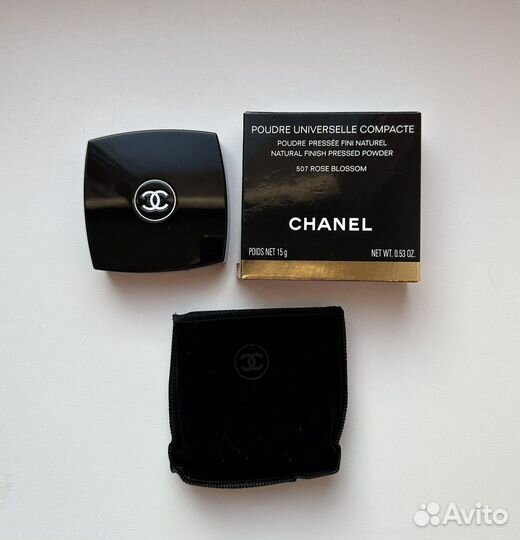 Chanel пудра 507 rose blossom