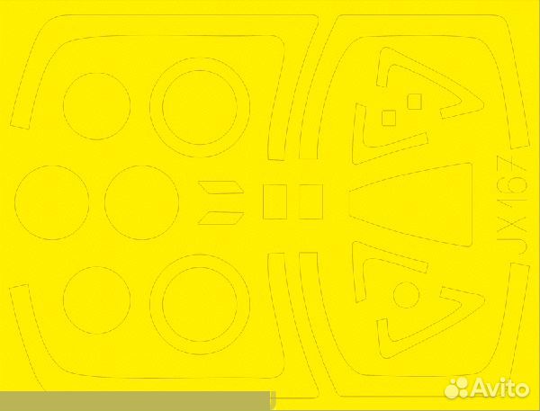 Бумажная маска Eduard JX167