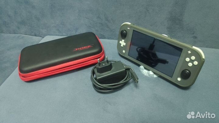 Nintendo Switch lite (серая) 128 гб