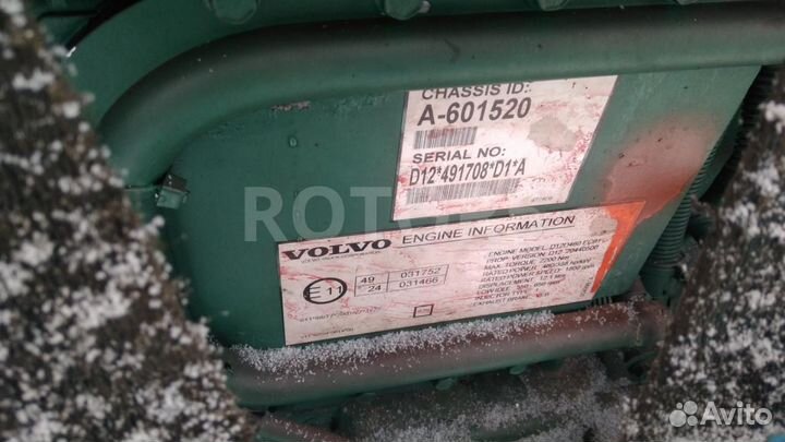 Двигатель D12D420 Volvo FH 2