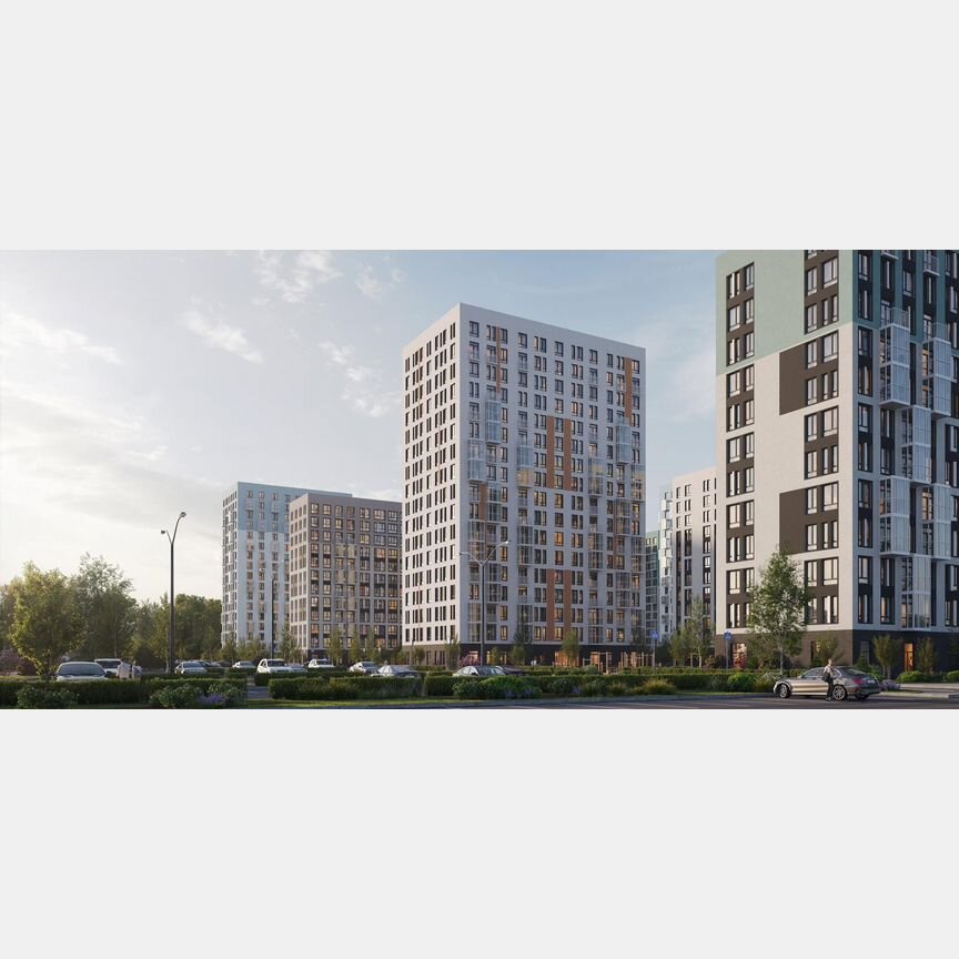 1-к. квартира, 33,6 м², 2/15 эт.
