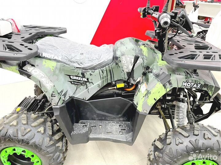 Электро квадроцикл motax grizlik E1500 / E1500 R