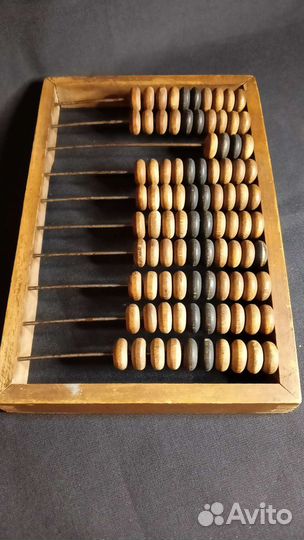 Счёты маленькие. Старые