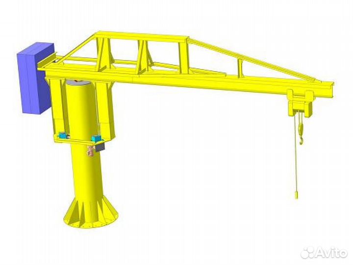 Кран консольный электрический