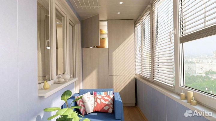 Остекление лоджий