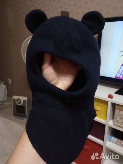 Шапка шлем на 3-4 года