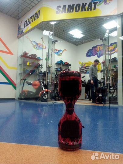 Новый Гироскутер красный огонь wo long 6,5 дюймов