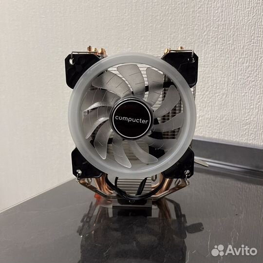 Кулер для процессора с RGB подсветкой 90 мм