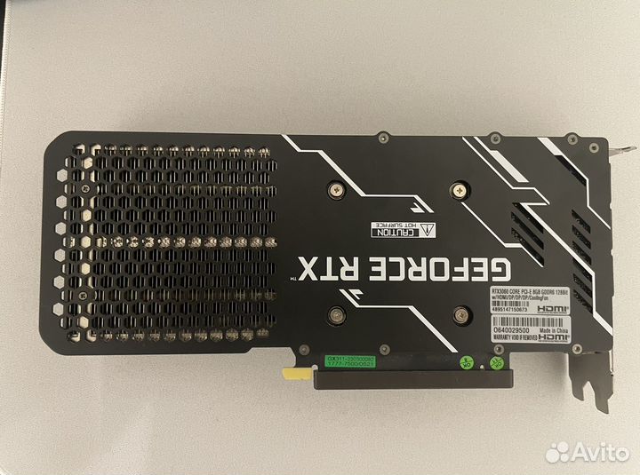 Видеокарта rtx 3060 8gb