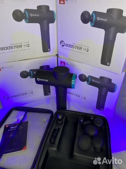 Перкуссионный массажер booster M2