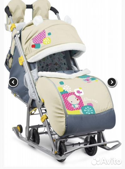 Санки коляска ника 7 2