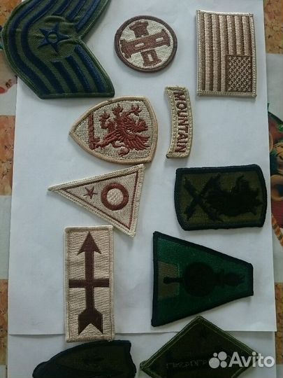 Нашивки армии США (оригинал)