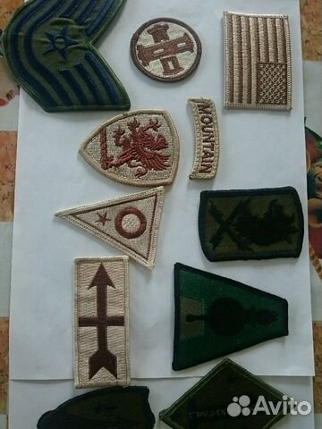 Нашивки армии США (оригинал)