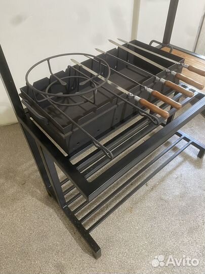 Мангалы с крышей в стиле лофт