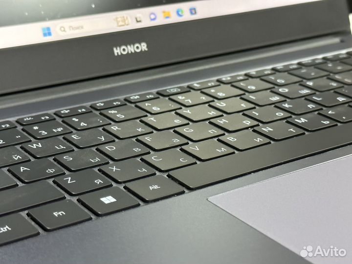 Новый ноутбук honor ryzen5-5500u озу 8gb