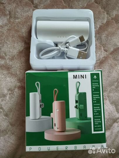 Аккумулятор power bank 5000 mAh для телефона