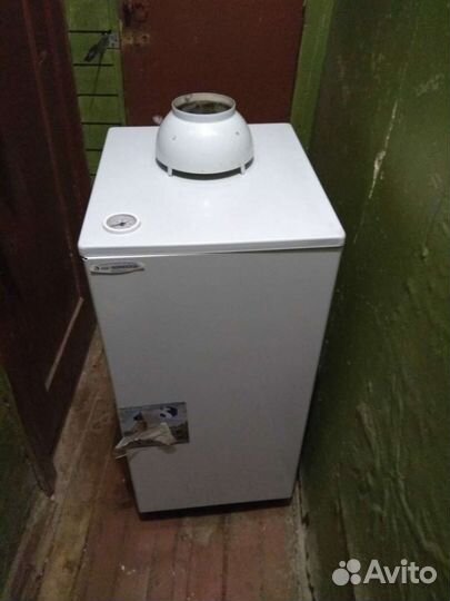 Газовый котел с водяным контуром напольный бу