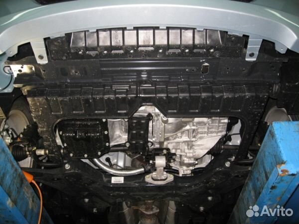 Защита картера и кпп Kia Rio 2011-2017 / Hyunda