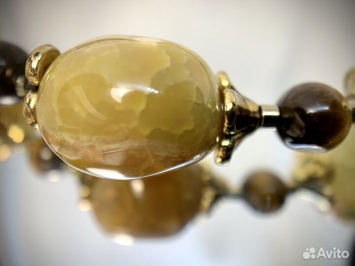 Колье из агатов Вены дракона