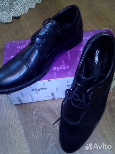 Туфли, ботики (осень, зима) мужские новые