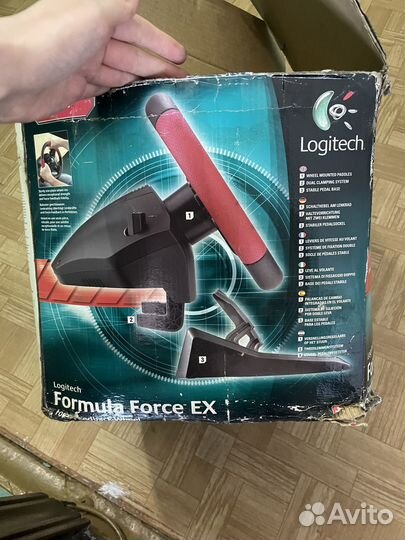 Игровой руль logitech formula force ex