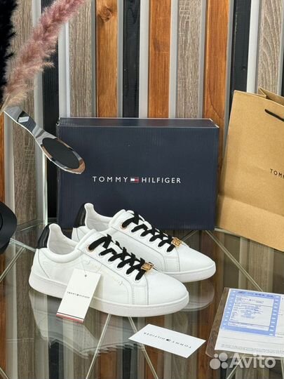 Tommy hilfiger кеды женские натуральные