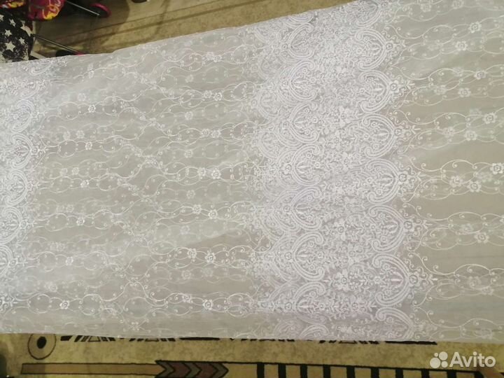 Тюль новая, высота2м50см, ширина5м