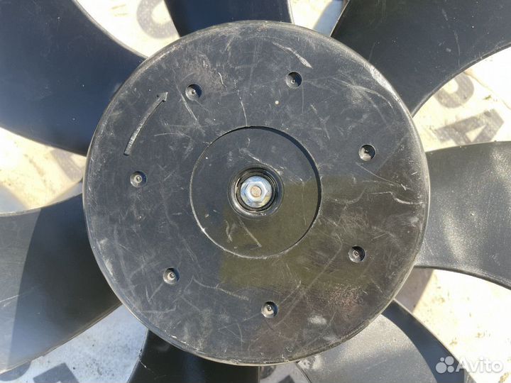 Вентилятор радиатора Chevrolet Lanos