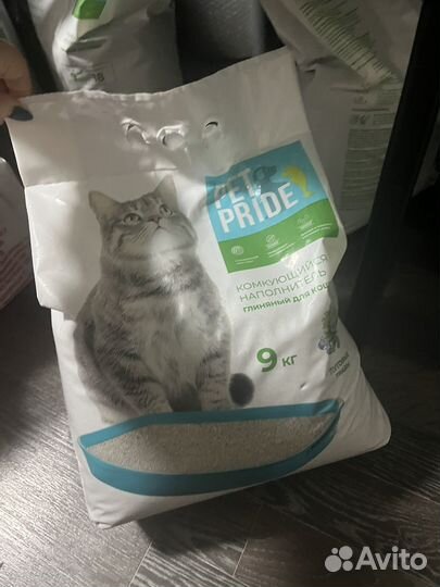 Наполнитель для кошачьего туалета (глиняный)