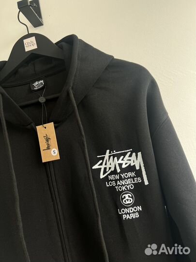 Зип Худи Stussy (Oversize)