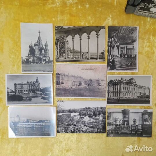 Старые Открытки Карточки сражения портреты пейзаж